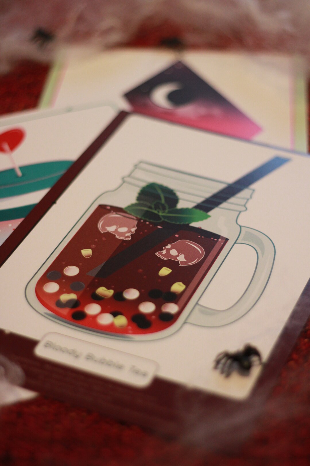Print A5 • Bloody Bubble Tea - Etsy