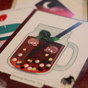 Print A5 • Bloody Bubble Tea