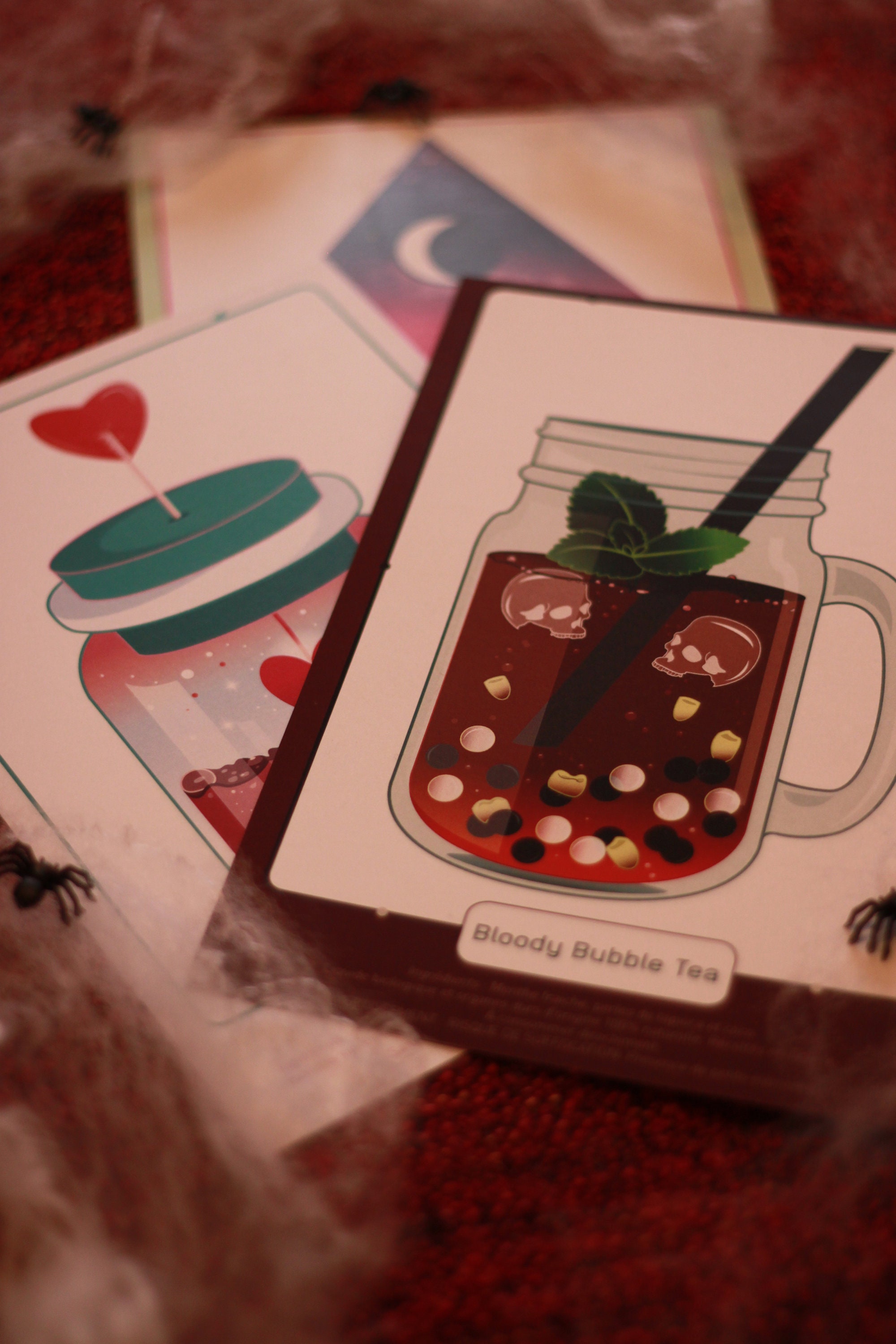 Print A5 • Bloody Bubble Tea - Etsy