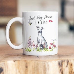 Best Dog Mum Whippet Ceramic Mug