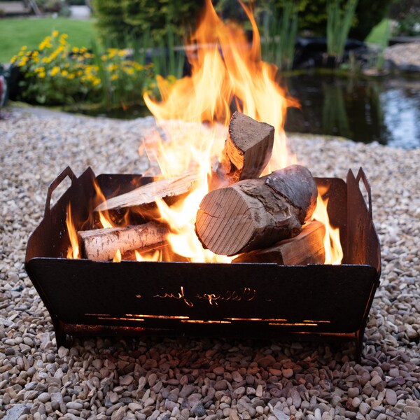 Corten Steel Fire Pit