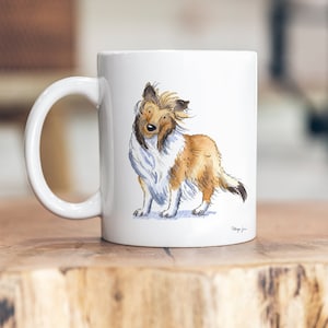 Rough Collie Ceramic Mug
