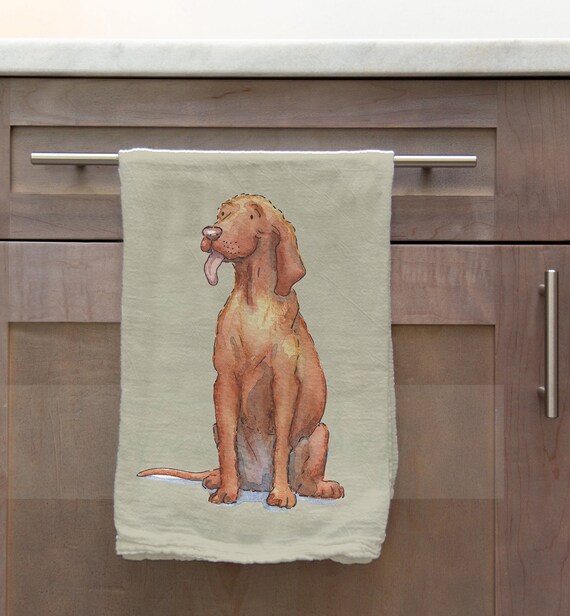 Vizsla Tea Towel Etsy