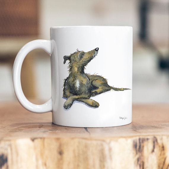 Lurcher Ceramic Mug UK