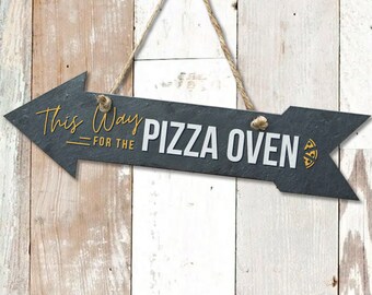 Pizza Oven Arrow Slate