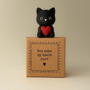 Me haces ronronear el corazón - Pequeños regalos - Plum o Oushka Cat