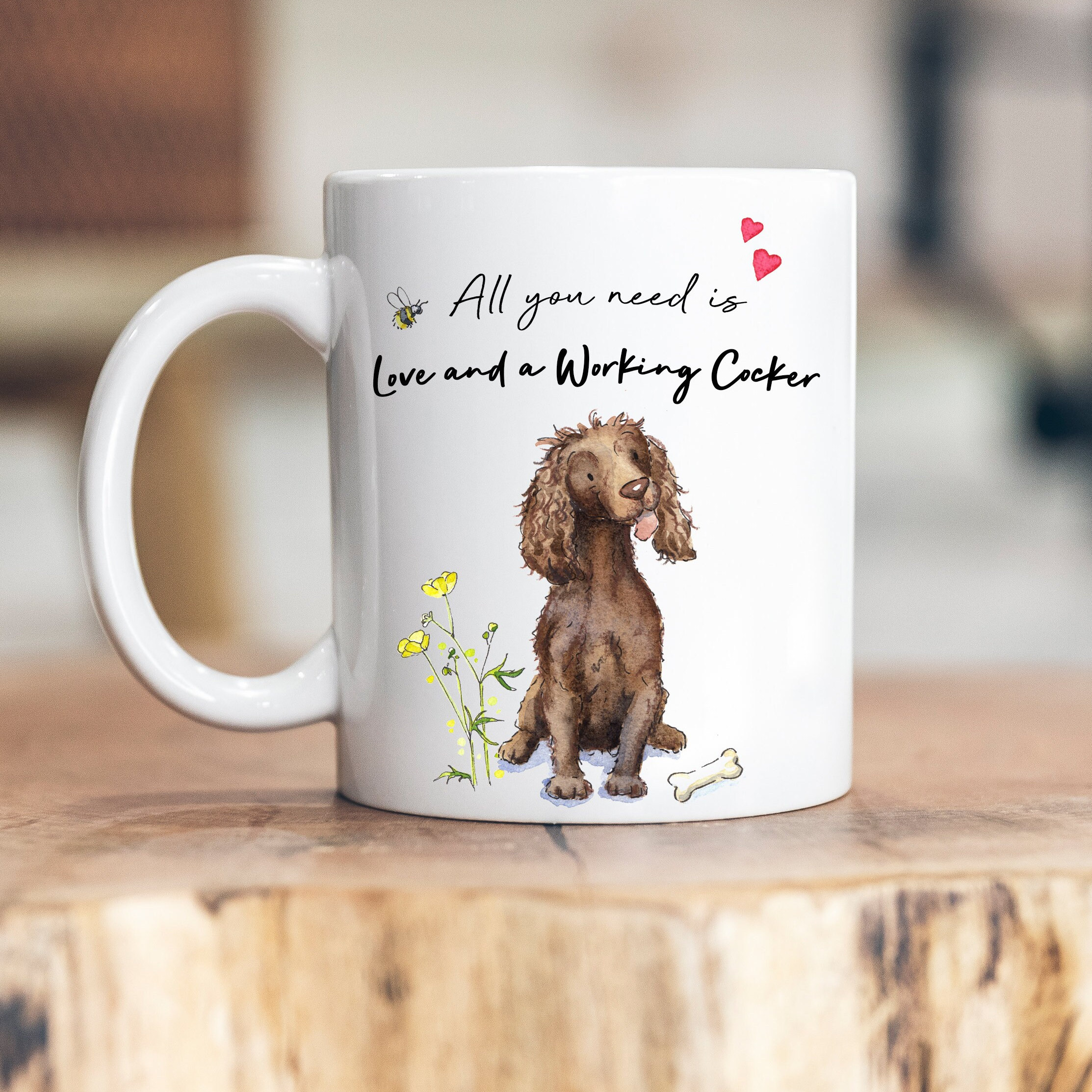 Mug-tastic Tazza I Love Cock - Maturo Divertente - Ceramica 313ml, Sicura Microonde E Lavastoviglie, Decorata A Mano UK