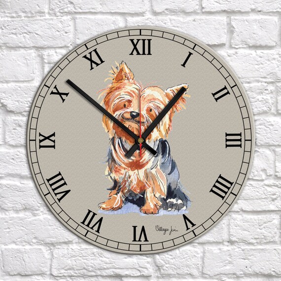 Yorkshire Terrier Clock Yorkshire Terrier Clock
