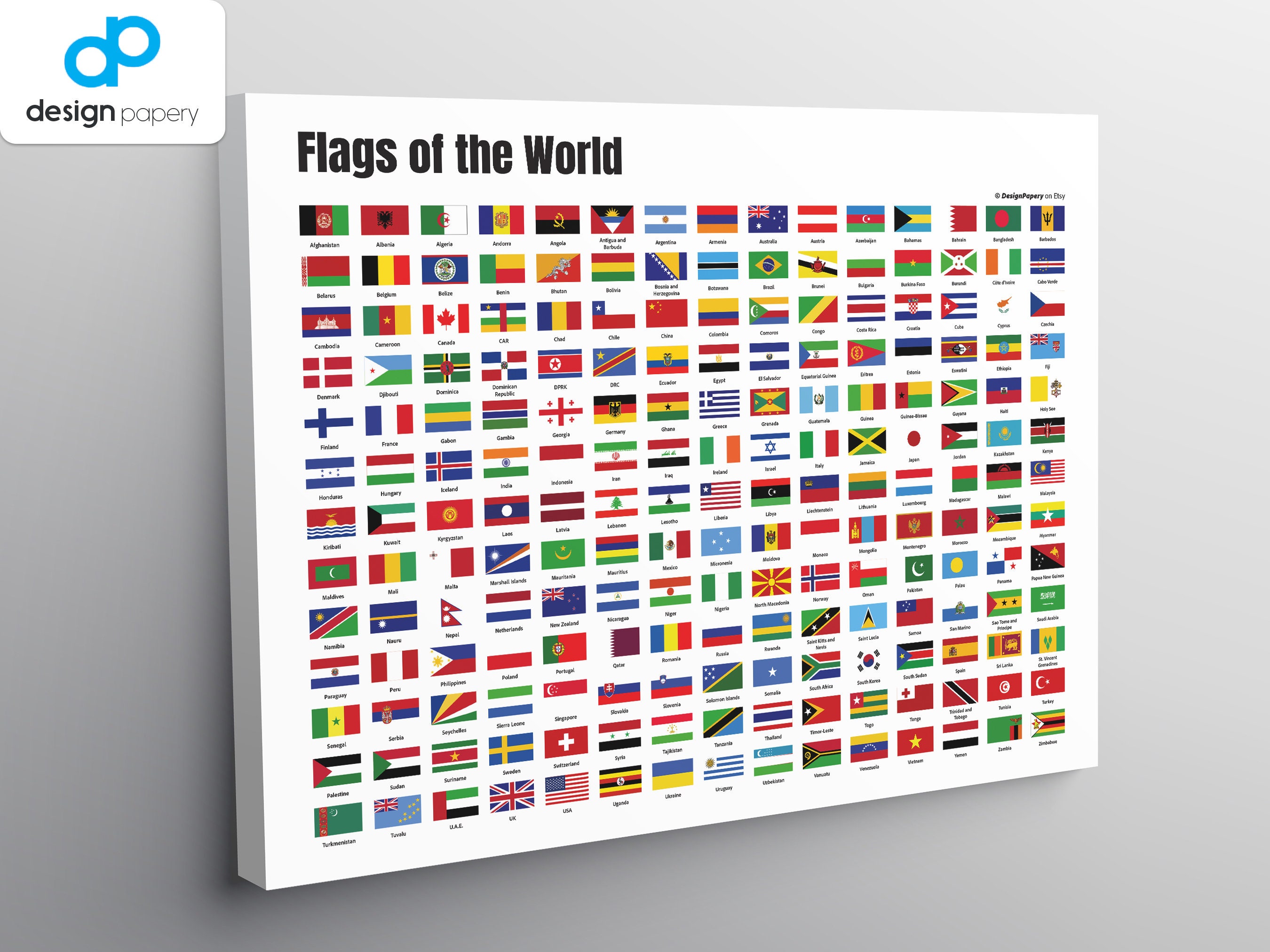 World Flags Flags of the World World Flag Flags Country Etsy