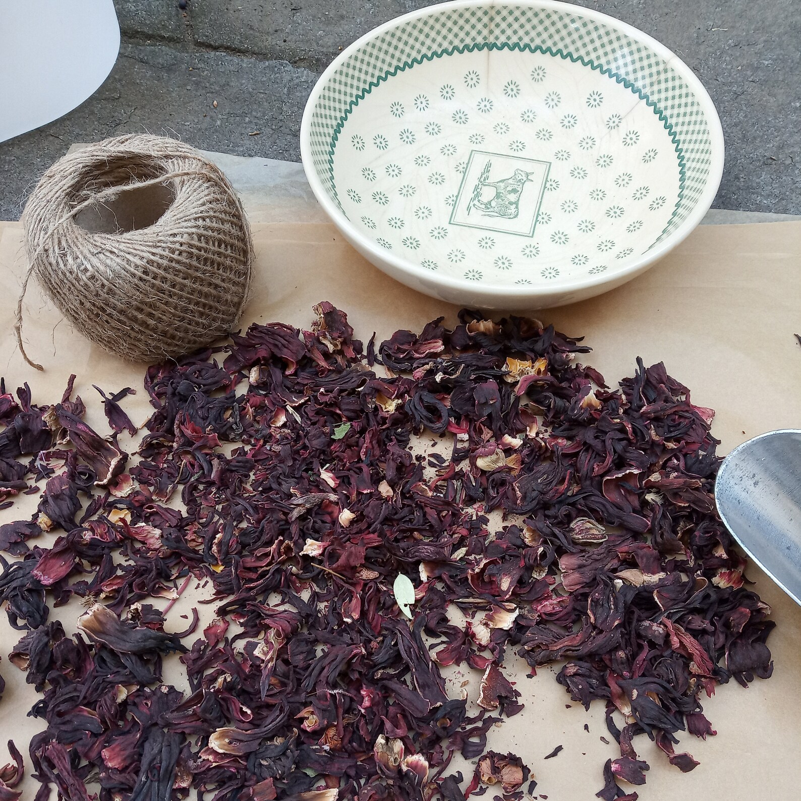 Hibiscus Organic Herbal Tea Hibiscus Flowers Tea Loose Leaf Etsy