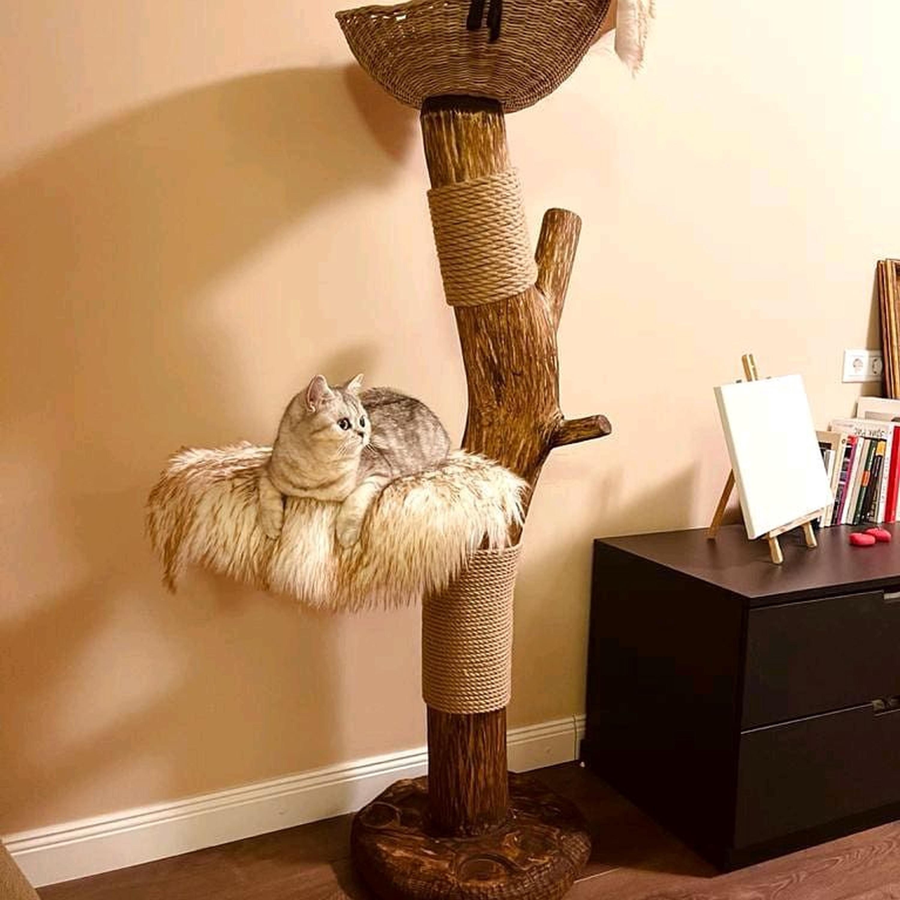 Wooden Cat Tree