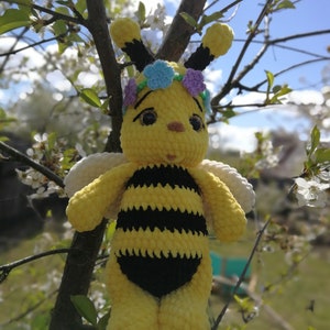 PATTERN: Bee Crochet bee pattern amigurumi bee pattern crocheted baby bee pattern, Crochet Cute Bee Plush Pattern image 10