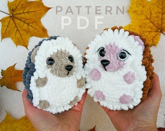 hedgehog crochet pattern, crochet pattern baby hedgehog, Amigurumi pattern hedgehog
