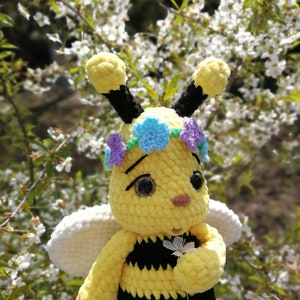 PATTERN: Bee Crochet bee pattern amigurumi bee pattern crocheted baby bee pattern, Crochet Cute Bee Plush Pattern image 9