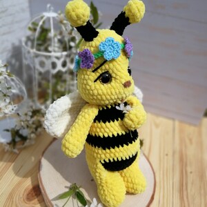PATTERN: Bee Crochet bee pattern amigurumi bee pattern crocheted baby bee pattern, Crochet Cute Bee Plush Pattern image 5