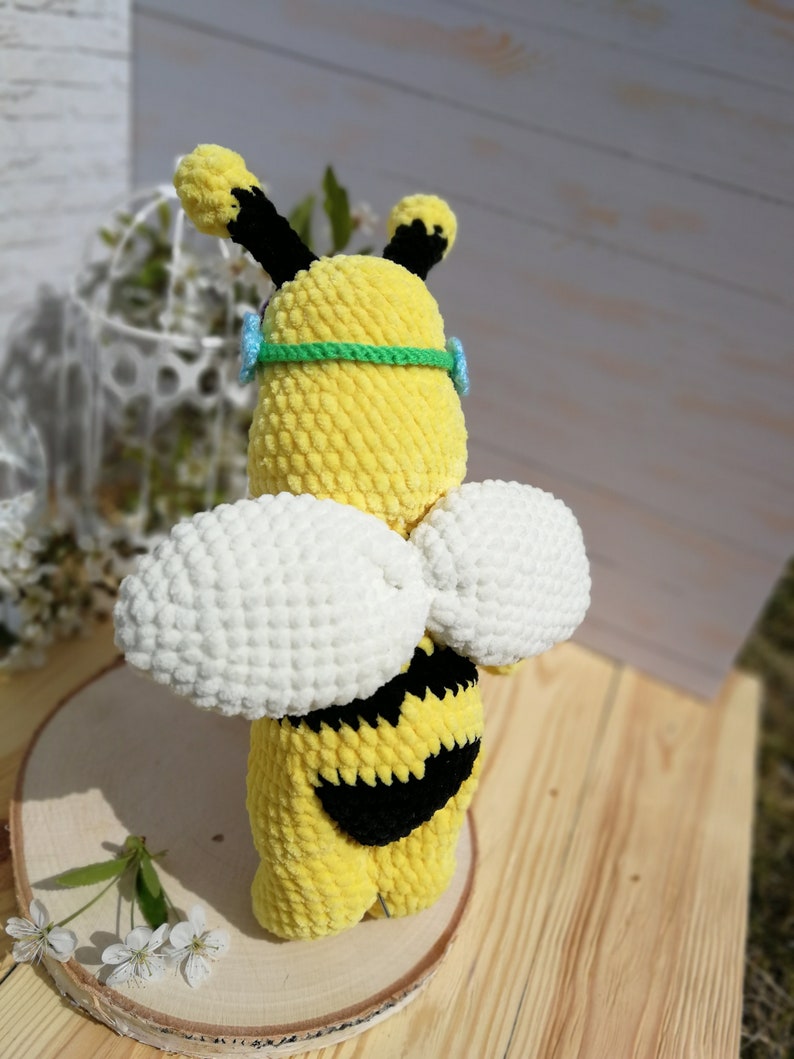 PATTERN: Bee Crochet bee pattern amigurumi bee pattern crocheted baby bee pattern, Crochet Cute Bee Plush Pattern image 6