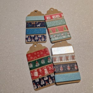 Washi tape sample - Christmas washi tape