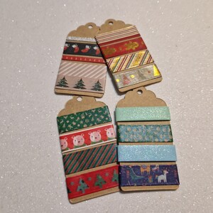 Washi tape sample - Christmas washi tape