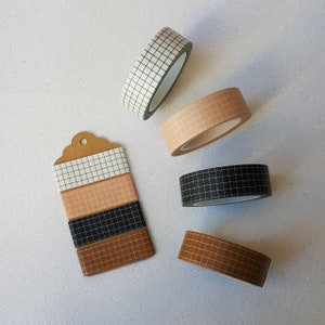 Muestra de cinta washi - cinta washi de rejilla