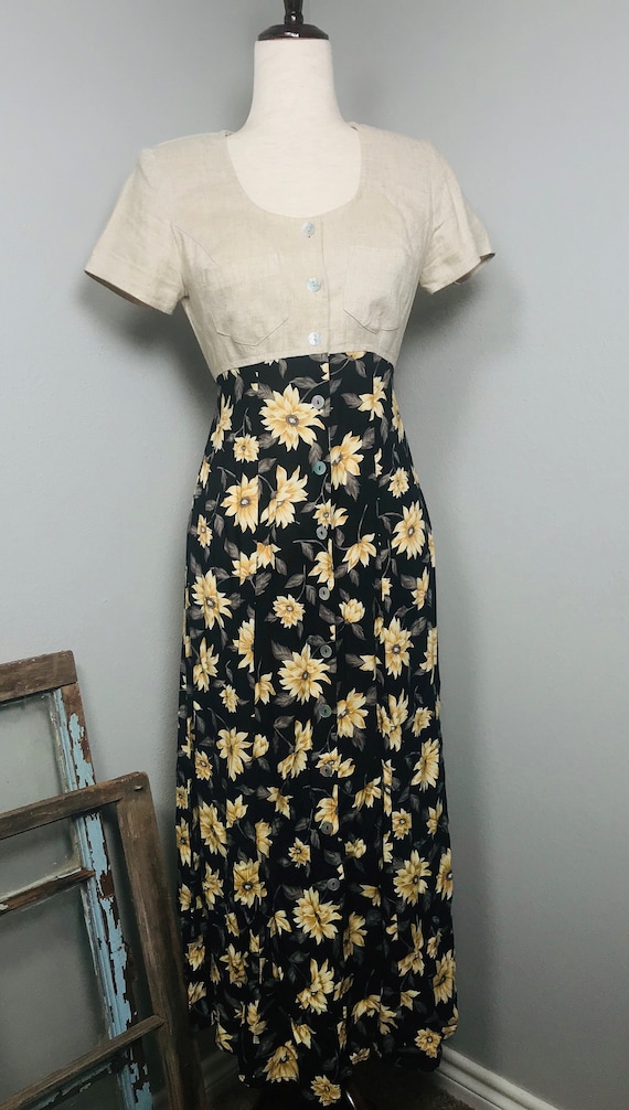 Sun Dress | Vintage Sundress | 1990's Dress | Summ