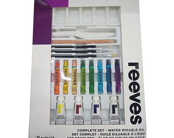 Reeves Complete Water Mixable Oils Set