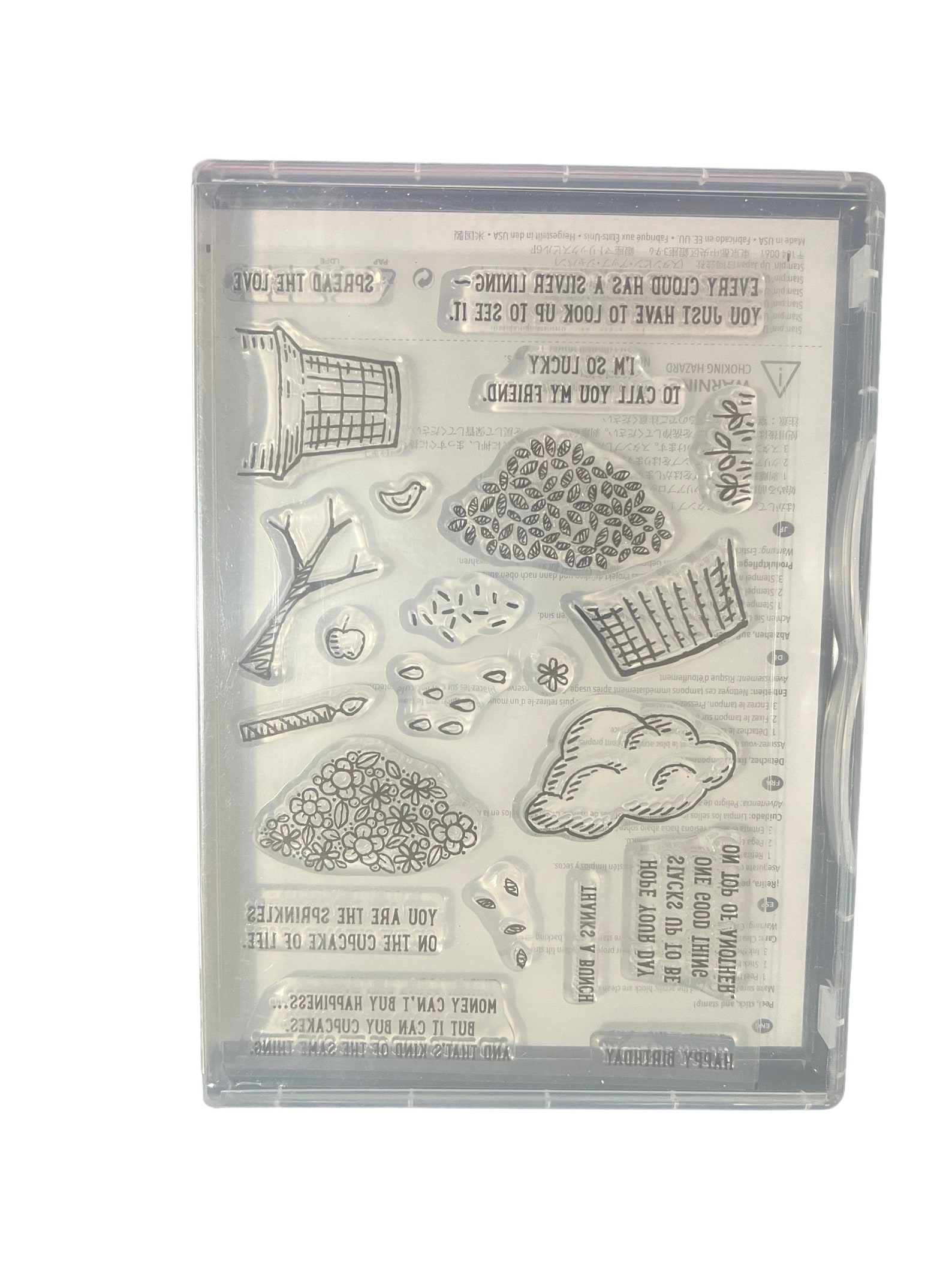 Stampin up Sprinkles of Life Cupcake Set of 22 Clear Stamps - Etsy