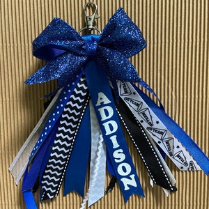 Personalized Tassel Keychain - Etsy