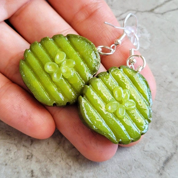 Pickle Earrings