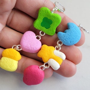 Marshmallow Earrings, st Patricks day Earrings, cute food earrings