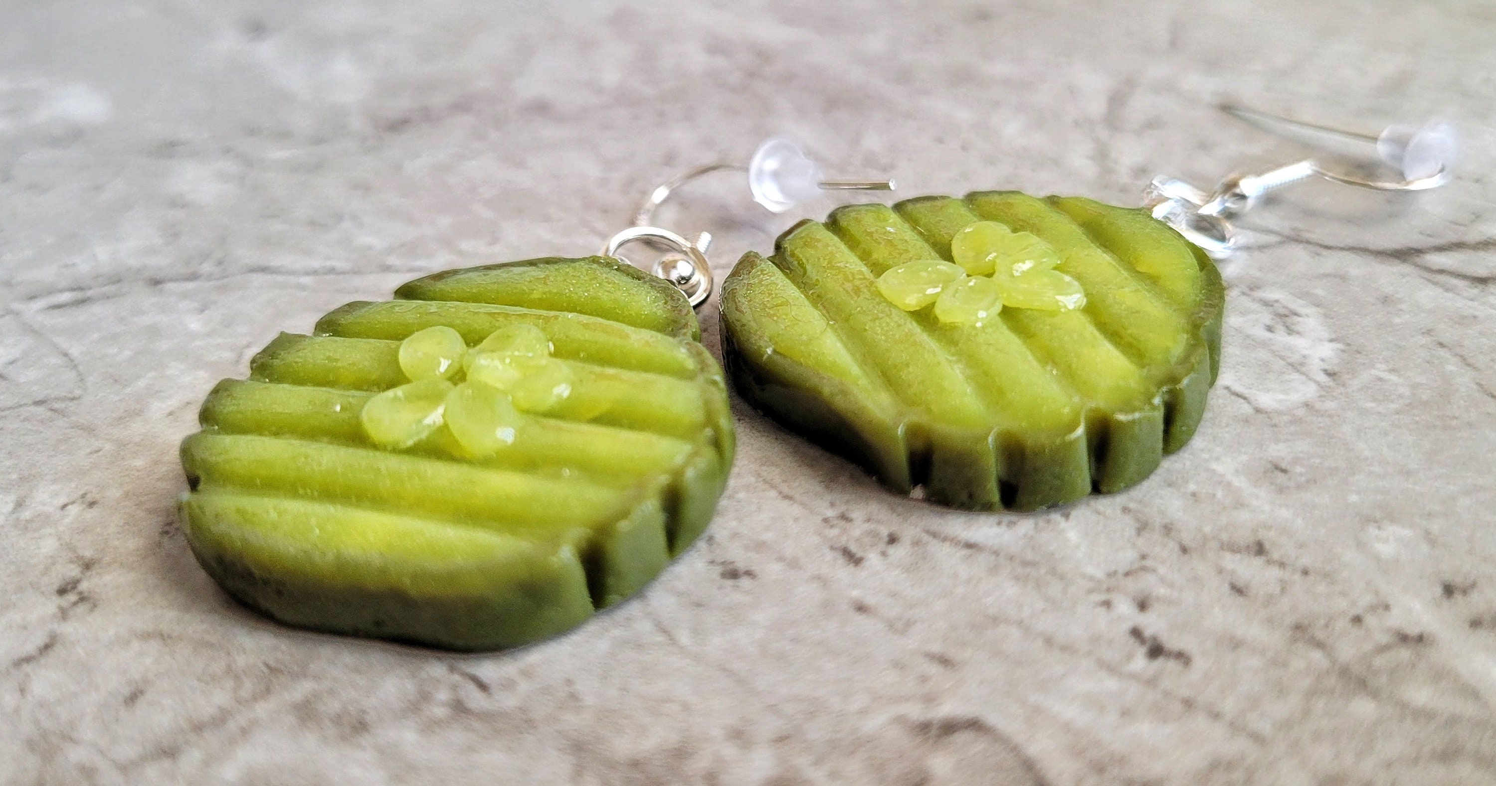 Pickle Earrings