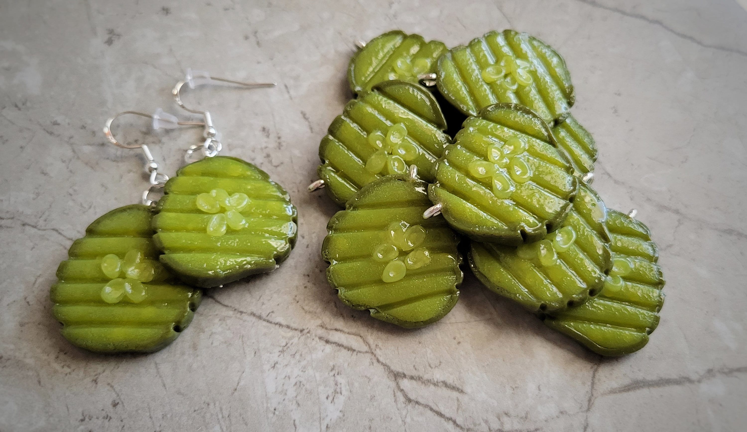 Pickle Earrings