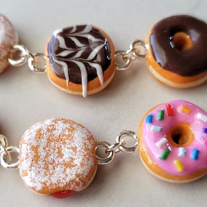 Une demi-douzaine de boucles d'oreilles donut, boucles d'oreilles donut image 7