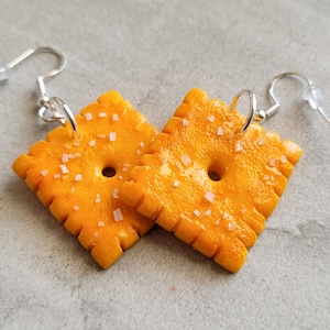 Cheese Cracker Earrings image 2