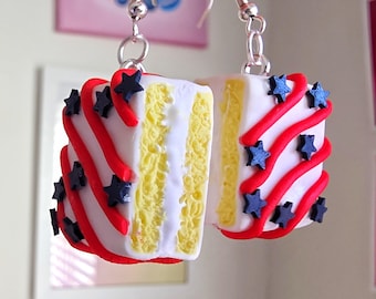 Mini Cake Earrings
