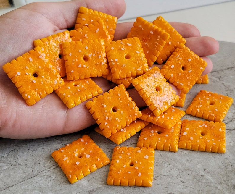 Cheese Cracker Earrings image 4