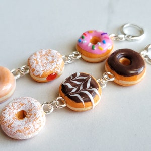 Half a dozen Donut Earrings, donut earrings