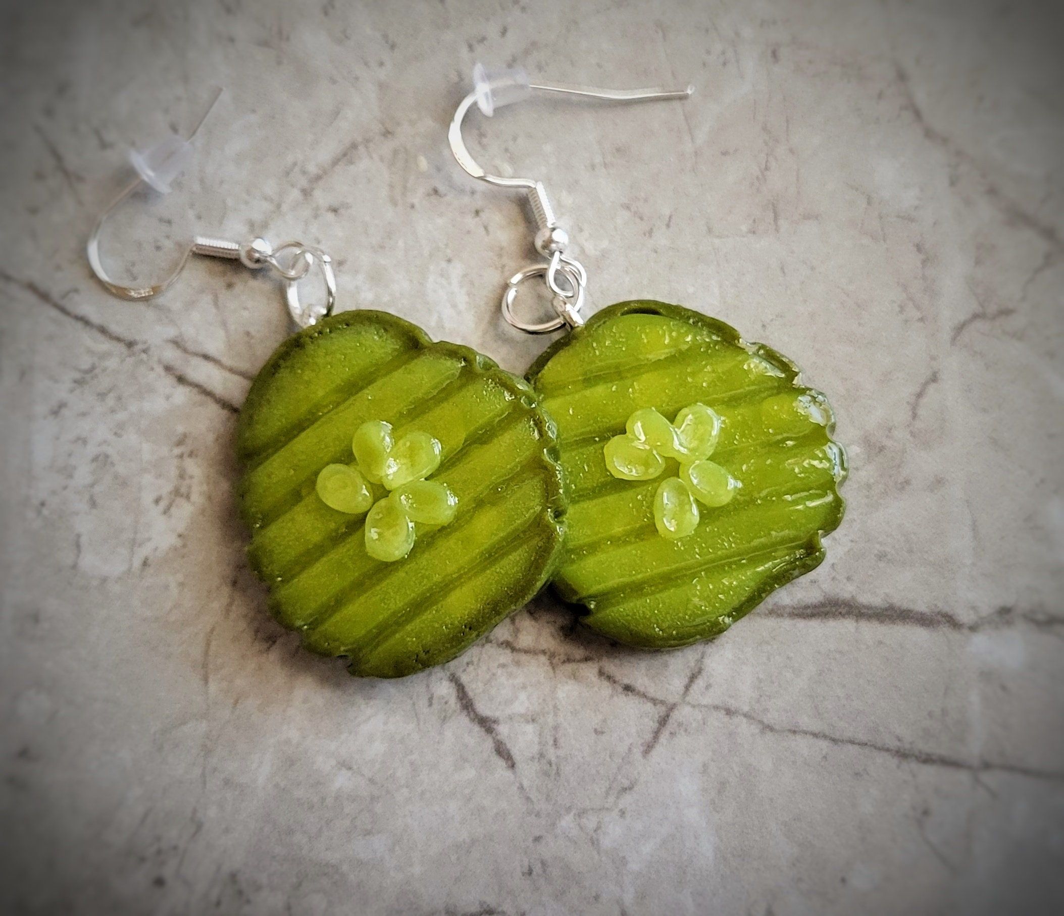 Pickle Earrings