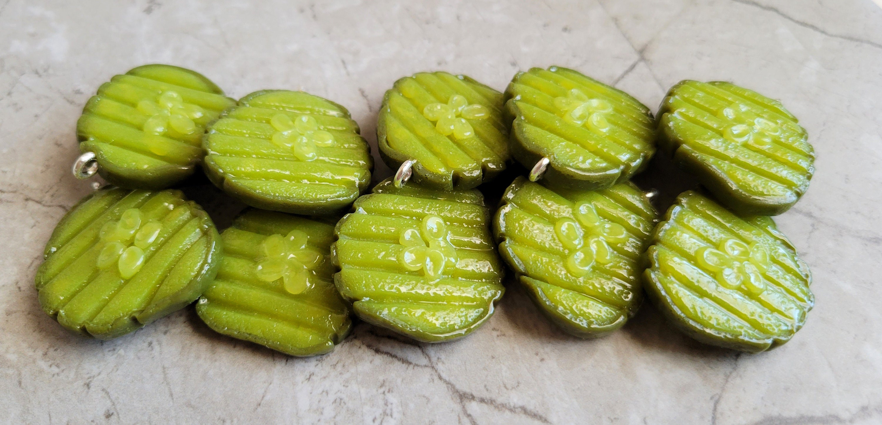 Pickle Earrings