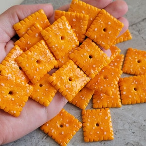 Cheese Cracker Earrings image 5