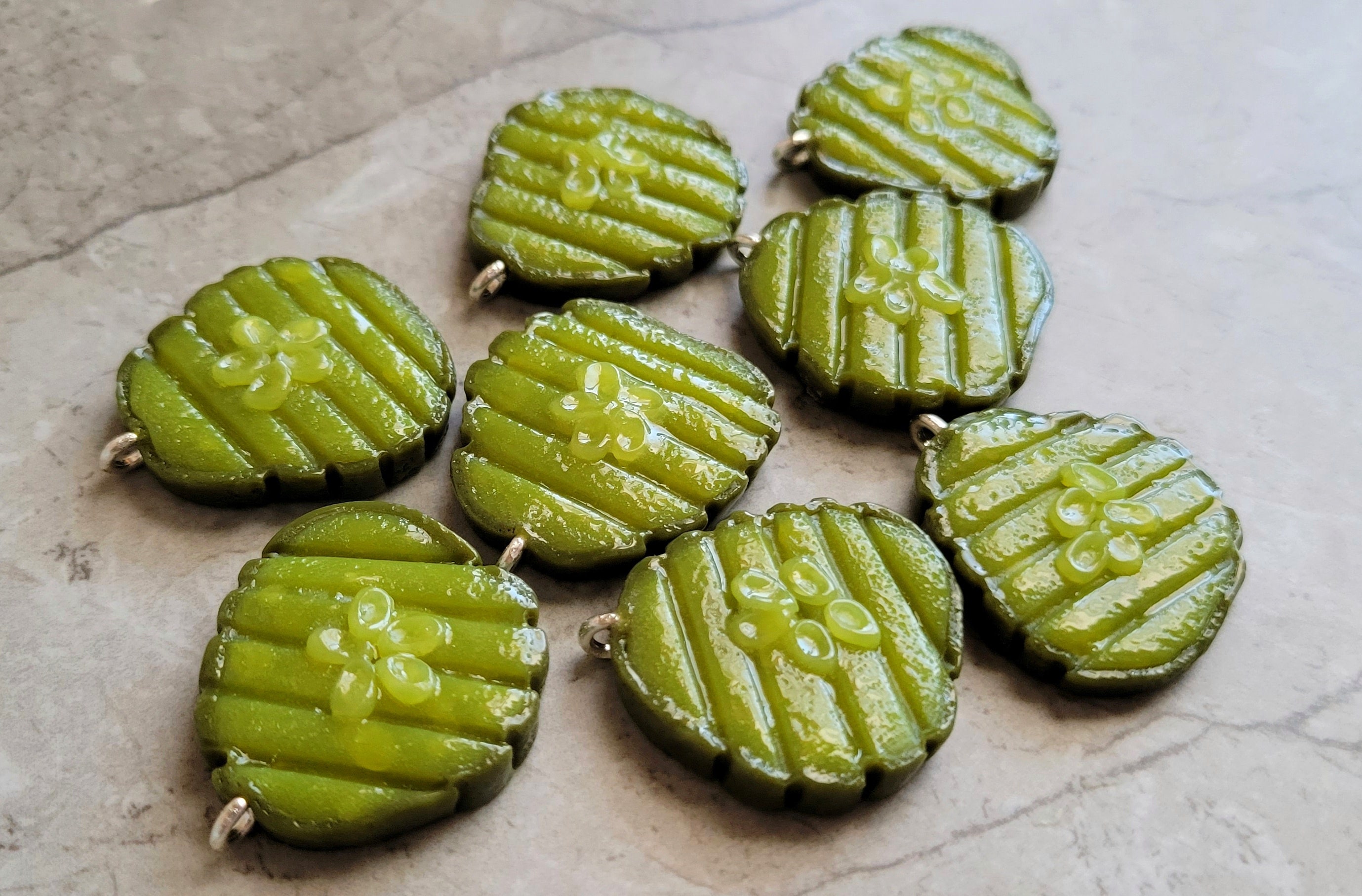 Pickle Earrings