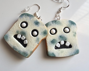 Zombie Bread Earrings