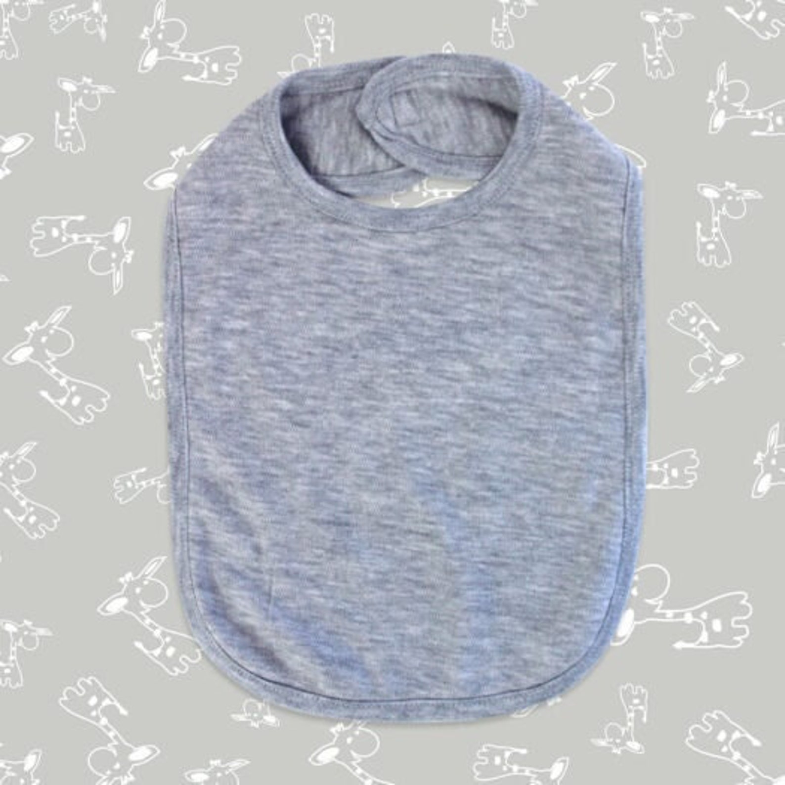 Baby Velcro Closure Bib 2PLY Sublimation Polyester Blend Etsy