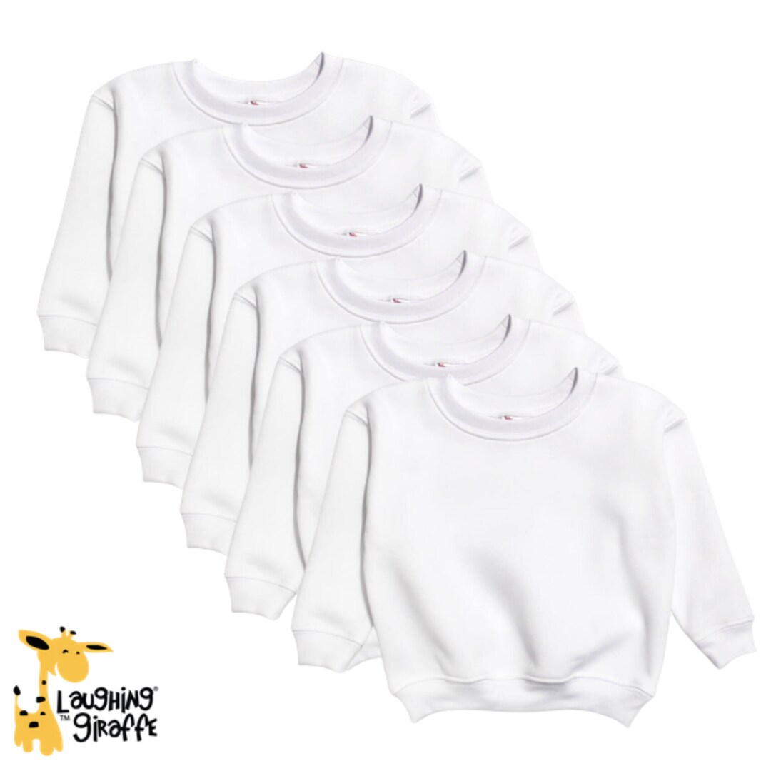 Laughing Giraffe Kids Blanks Crew Neck Sweatshirt Gender Neutral