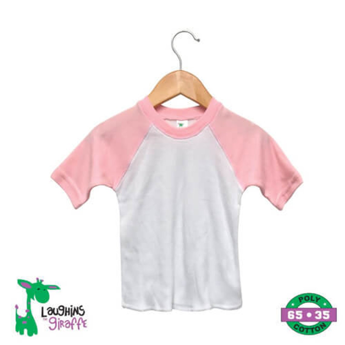 Laughing Giraffe Baby 3/4 sleeves Raglan Baseball TShirts Etsy