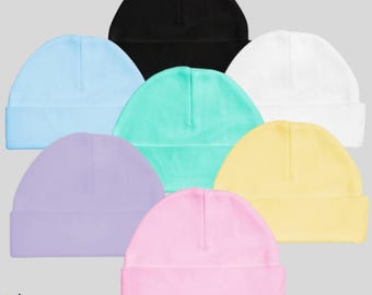 The Laughing Giraffe Baby Beanie: Sublimation Blank Infant Hat