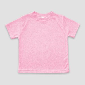 Baby Short Sleeves T-Shirt Super Soft Cotton Candy Pink Blanks DIY Laughing Giraffe wholesale Infant image 2