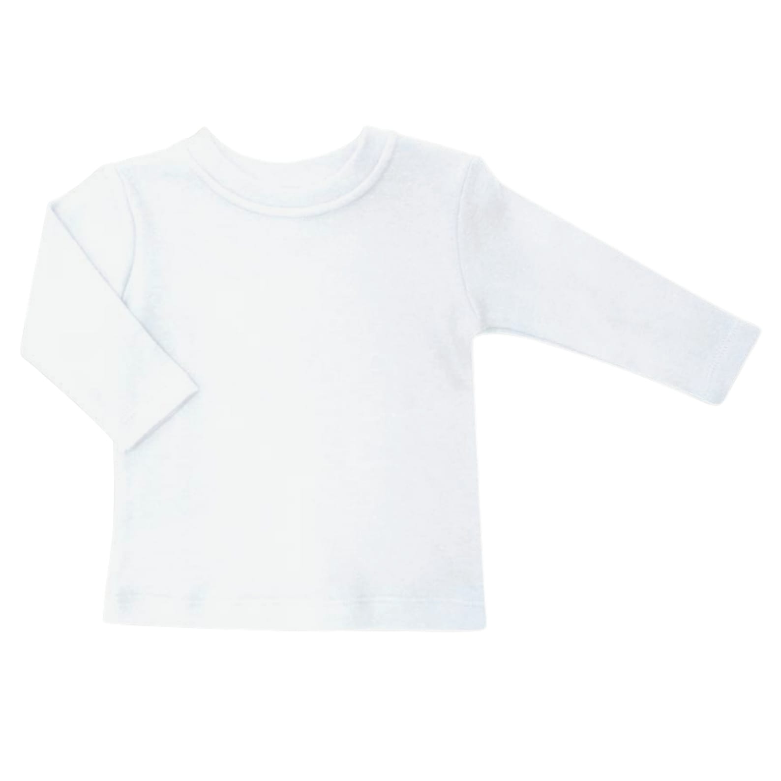 Toddler & Kids Blank Long Sleeve Crew Neck Tshirt WHITE Etsy
