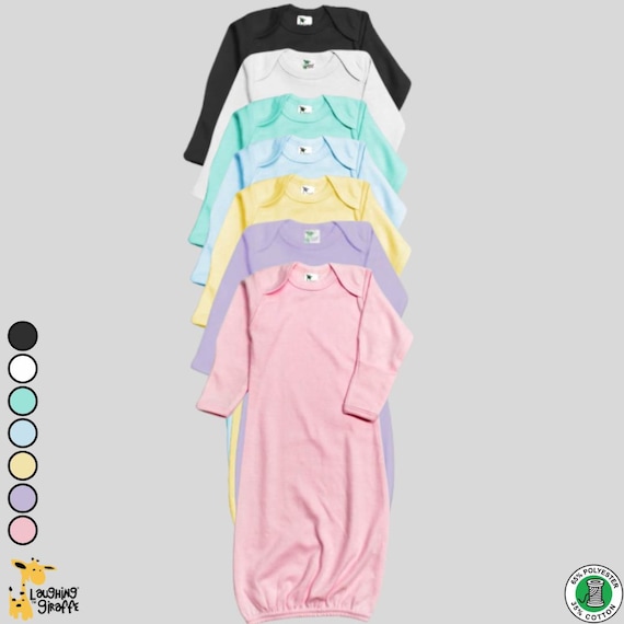 Pijama De Manga Larga Para Bebé Laughing Giraffe | 0-3 Meses | Suave Y Cómodo | Con Manoplas Y Bottom Elástico