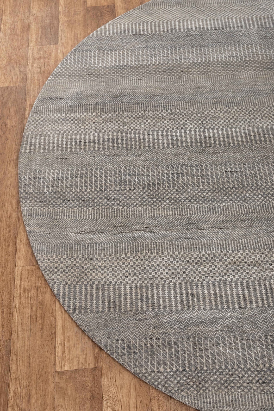 6x6 / 180x180 Cms Round Rug Wool & Silk Rug Handmade Etsy