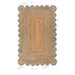 Scallop Jute Blue Hand Made Rug,Bohemian Decor Inspire, Customize in Any Size & Shape-CBS 